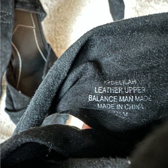 Kendall + Kylie Delilah Black Suede Ankle-Wrap Heel‎ Sandals 7.5